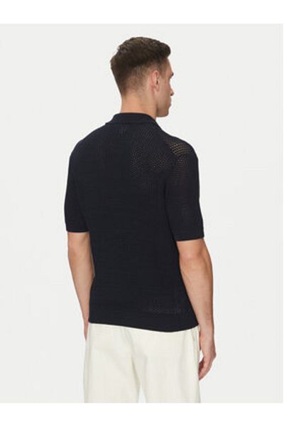 Lacoste Pulover bărbătesc AH9724 bleumarin