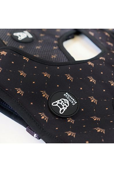 Famous Frenchie Dog Harness, Reversible, , King & Queen