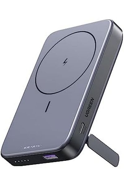 Ugreen Wireless Power Bank 10000mAh, Magsafe Portable Charger with Kickstand Magnetic