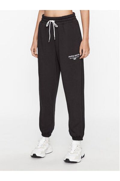 Puma Pantaloni de trening pentru femei 621442 Negri