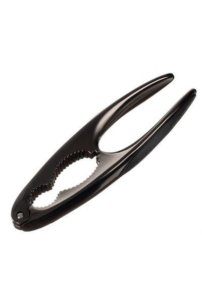 zola Spargator de nuci,manere anti-alunecare, aliaj de zinc/PVC, 15.5 x 4.5 cm, negru
