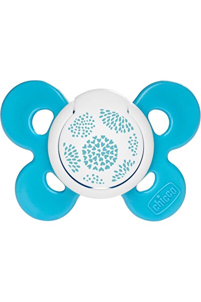 Chicco لهاية شيكو فيزيو كومفورت سيليكون، لون أزرق (6 أشهر فأكثر)