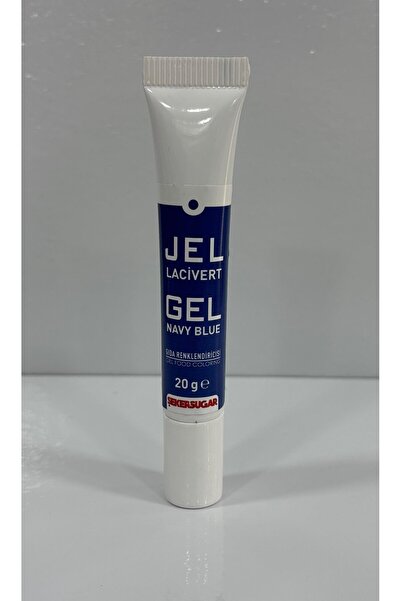 ŞEKER & SUGAR Şeker & Sugar LACİVERT Jel Gıda Boyası (20gr)