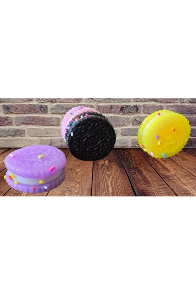 xpress sales Set 4 antistress squishy toys, Oreo model with sprinkles, helps with anxiety and