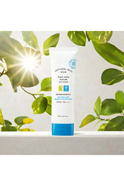 The Face Shop ناتشيرال صن ايكو سوبر اكتيف - صن كريم اس بي اف 50+