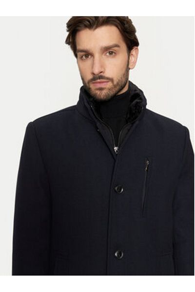 Pierre Cardin Palton de tranziție pentru bărbați 82600.6101 Albastru marin