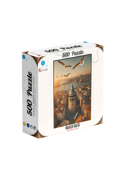 Soi Craft 500 Parça Puzzle Galata Kulesi