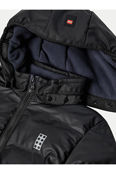 LEGO Geacă de iarnă unisex pentru copii 11010819 neagră