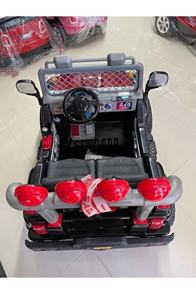 modabebekler Aliş Mega Çift Kişilik 12 Volt Uzaktan Kumandalı Akülü Araba / Jeep