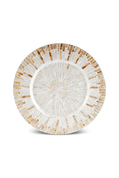 Karaca Elara Bambu Supla Beyaz 33 cm