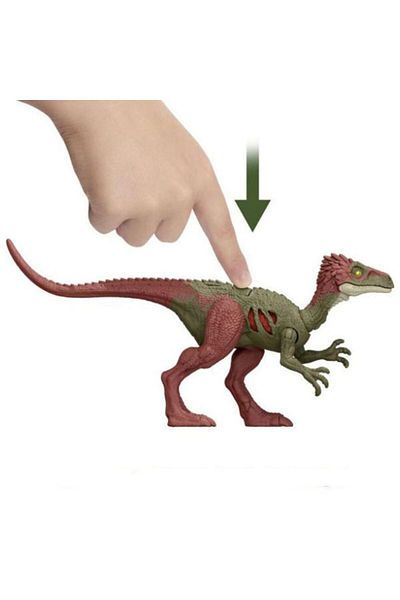 mattel Dinosaur figurine Jurassic World Dominion, Extreme Damage, Coelurus