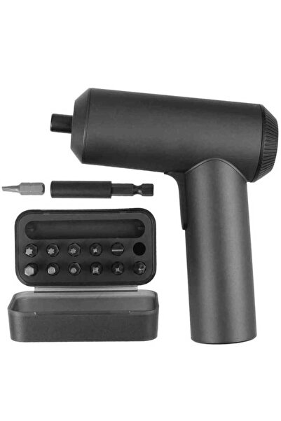 Xiaomi Set surubelnita electrica Xiaomi Mijia DZN4019TW 12 biti 2000 mAh 3.6V LED Negru