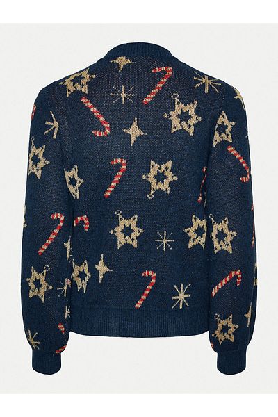 PIECES Women's Sweater 17152789 Navy Blue