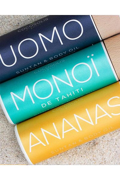 Cocosolis زيت تسمير وترطيب الجسم UOMO للرجال من كوكوسوليس - 110 مل
