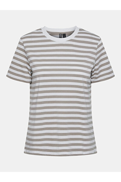 PIECES pieces Women's T-Shirt 17146339 Beige