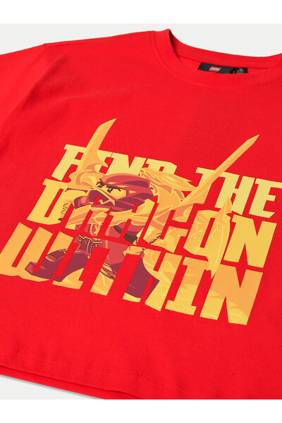 LEGO Boy T-Shirt 12011416 Red