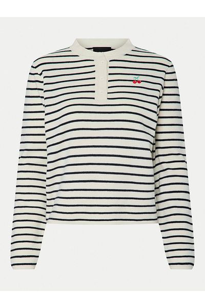 PIECES Women's Sweater 17156406 Ecru