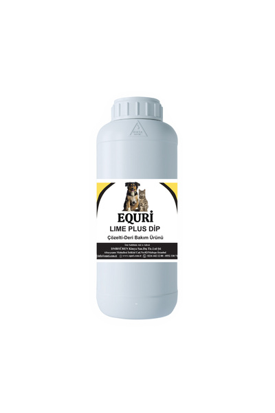EQURİ Lime Plus Dip Yavru Kedi Köpek ve Tüylü Hayvanlar İçin 1 Lt