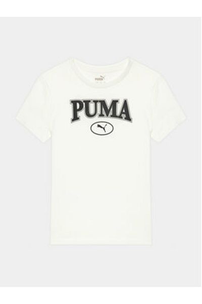 Puma Tricou puma pentru fete 676441 Ecru