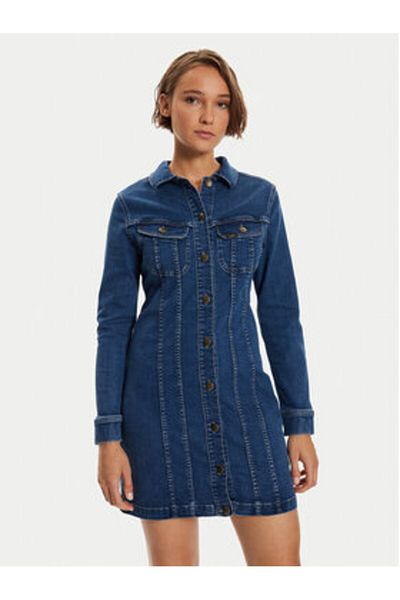 Lee Rochie de damă din denim 112355125 albastră