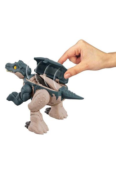 mattel Figurina dinozaur 2 in 1 Jurassic World Fierce Changers - Double Danger, Baryonyx si Parasaurolophus