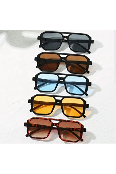MİNİSSTORE Retro Colored Glass Sunglasses Pinterest Glasses 1Pcs