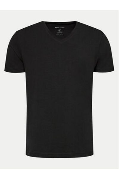 Pierre Cardin Set de 2 tricouri bărbătești 29991.9000 Negru