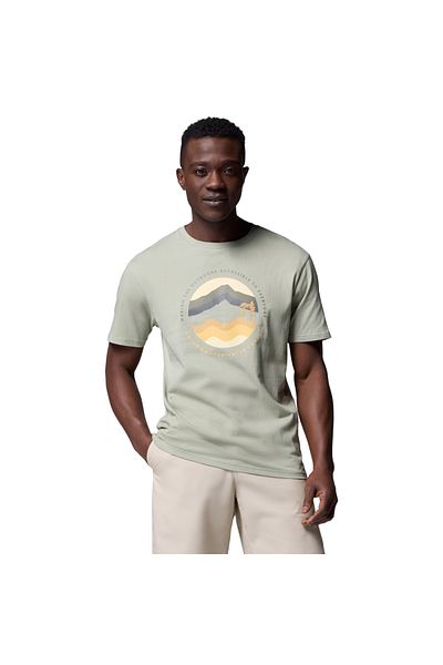 Columbia Tricou grafic Path Lake II, tricou bărbătesc