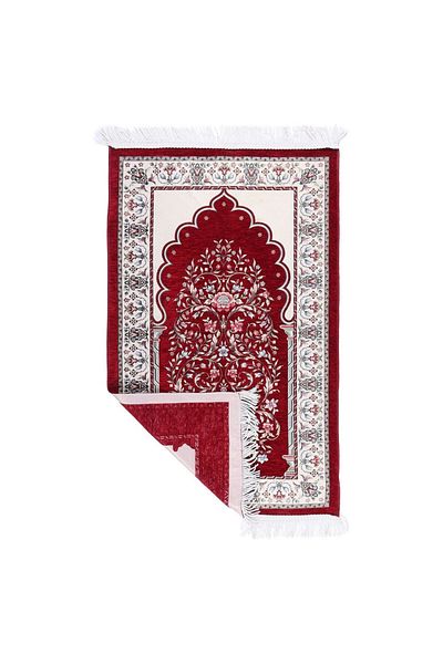 MANASEK Flower Pot Polyester Prayer Mat (68 X 115 Cm)
