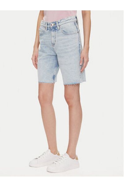 Lee Pantaloni scurți din denim pentru femei 112363533 albaștri