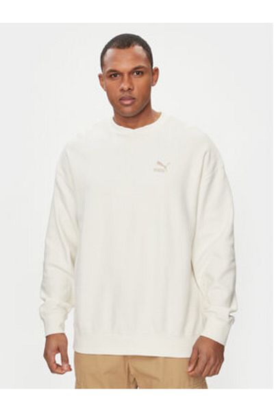 Puma Mens Sweatshirt 624253 Ecru