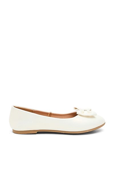 R&B Bow Detail Ballerinas