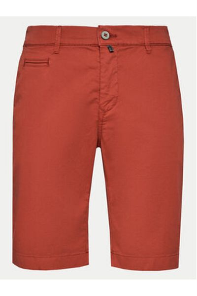 Pierre Cardin Men's Material Shorts 34770 4007 Burgundy