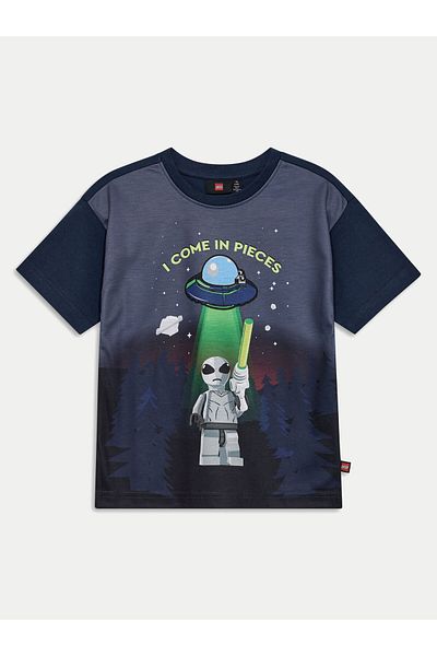 LEGO Tricou băieți 12011379 bleumarin