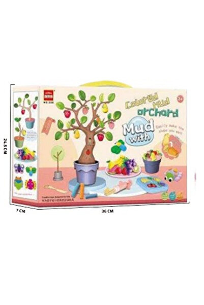 rexa Creative Play Dough Tree Set with Accessories