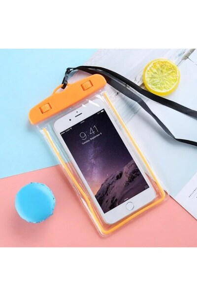 AteşTech Waterproof Bag Hava Yastıklı Su Geçirmez Telefon Kılıfı Dalış Kılıfı
