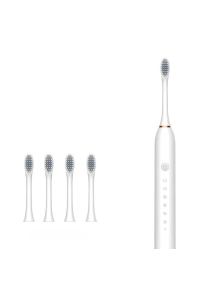 Sonic Periuță de dinți electrică, X-3, Rezistentă la apă, 42000 vibrații/minut, Peri DuPont, 2 capete de periuță