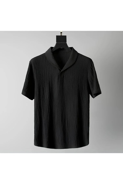 BRLKN Boyfriend Fit Seersucker Fabric Alaçatı Style Unisex Σετ φούτερ μπλουζάκι