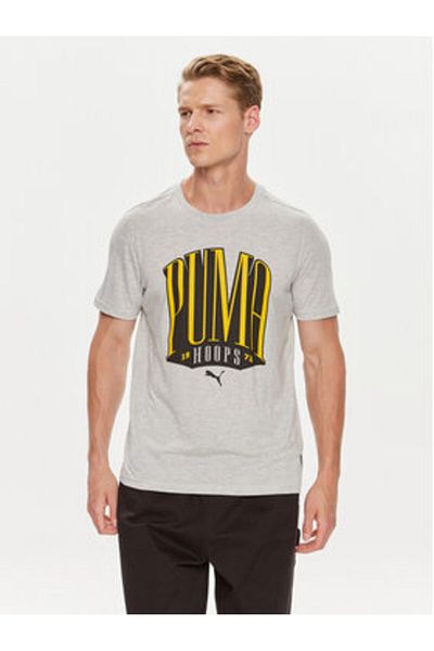 Puma Men's T-Shirt 624819 Gray