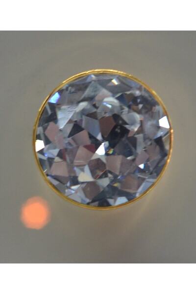 BafArt Düğme Kristal Altın Detay Dolap Kulbu