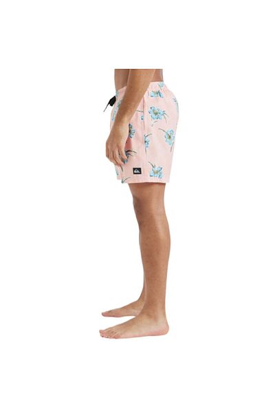 Quiksilver Καθημερινό Straight Volley 15 Ανδρικό Pink Volley Short Ανδρικό Volley Short