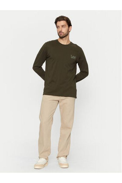 Lee Tricou cu mânecă lungă pentru bărbați 112355592 Verde