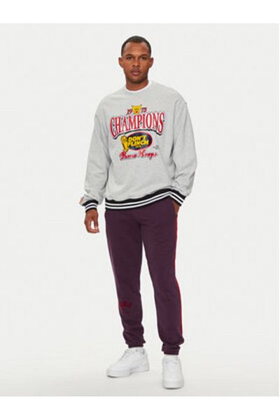Puma Men's Sweatpants 626768 Burgundy, Black