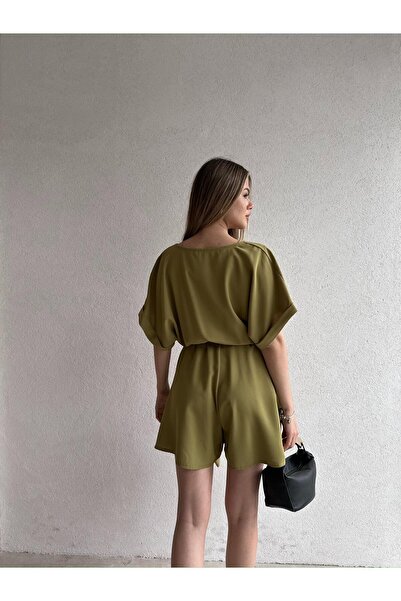 Mooi Butik TEMPLE Tulum 5094 - Yeşil