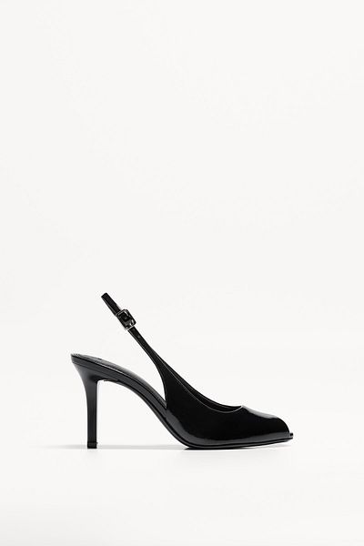 Bershka High-heel sandals with opening