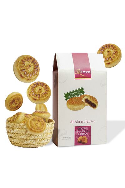 Le Loza Maamoul with wheat and bran