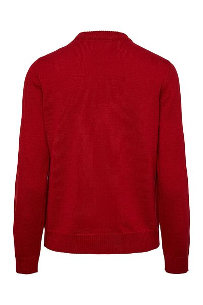 PIECES Women's Sweater 17121018 Red