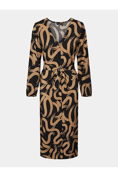 PIECES Rochie tip cămașă pentru femei 17147634 bej