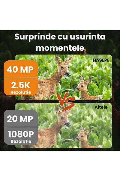 HASEPE Night Binoculars, Infrared Night Vision, 8x Zoom, 3" Lcd Screen, 40mp Resolution