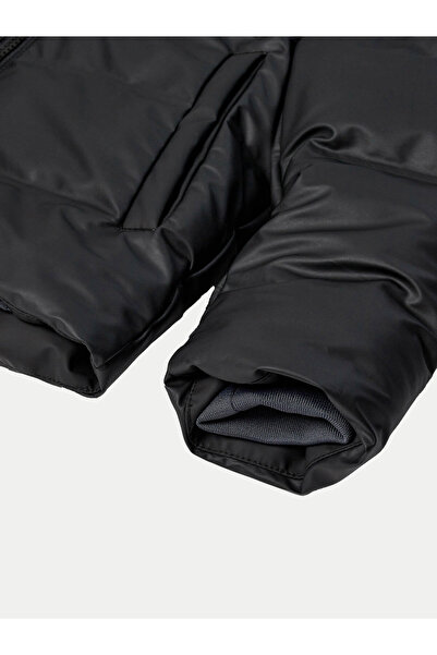 LEGO Geacă de iarnă unisex pentru copii 11010819 neagră